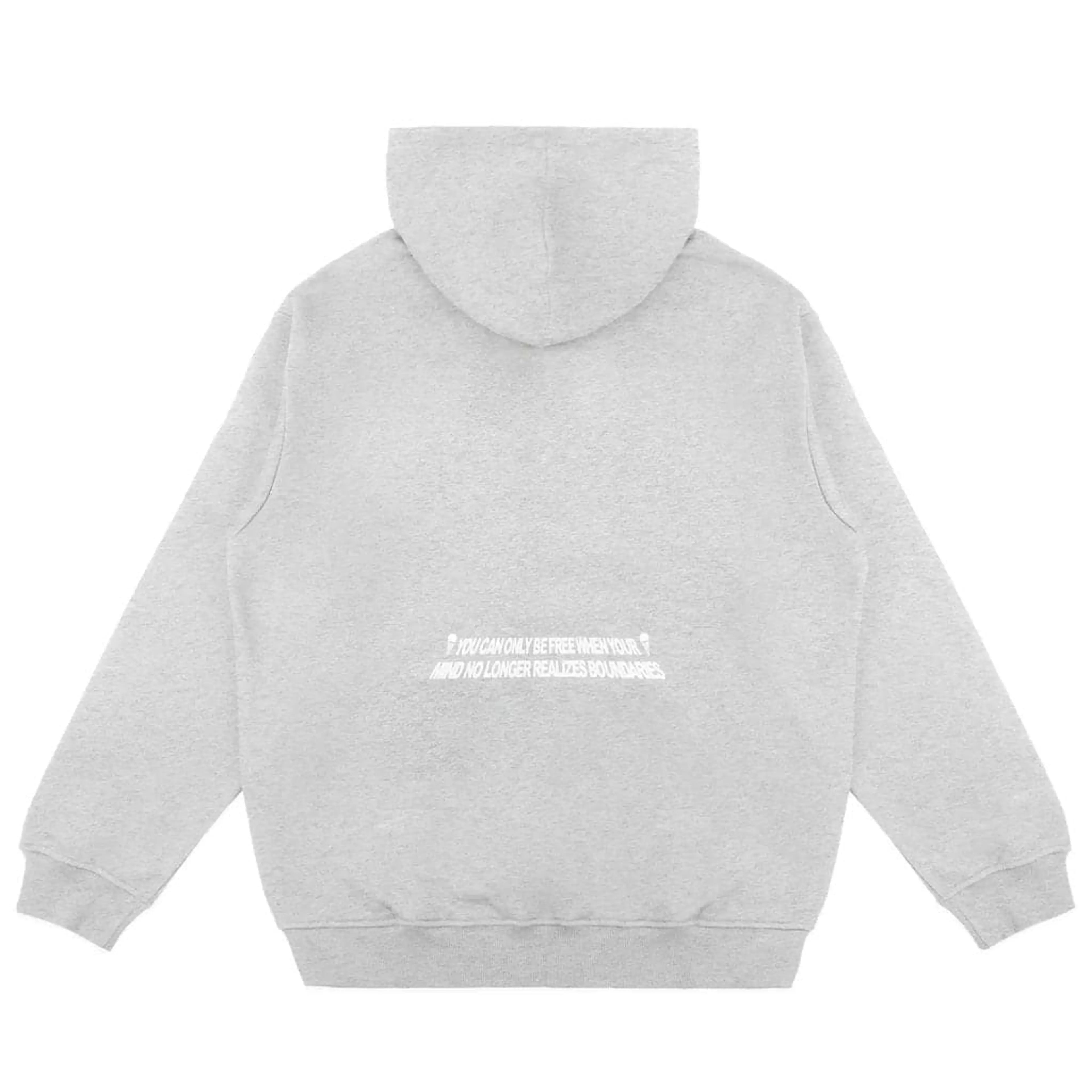 ICE CREAM COMPONENTS HOODIE - HEATHER GREY