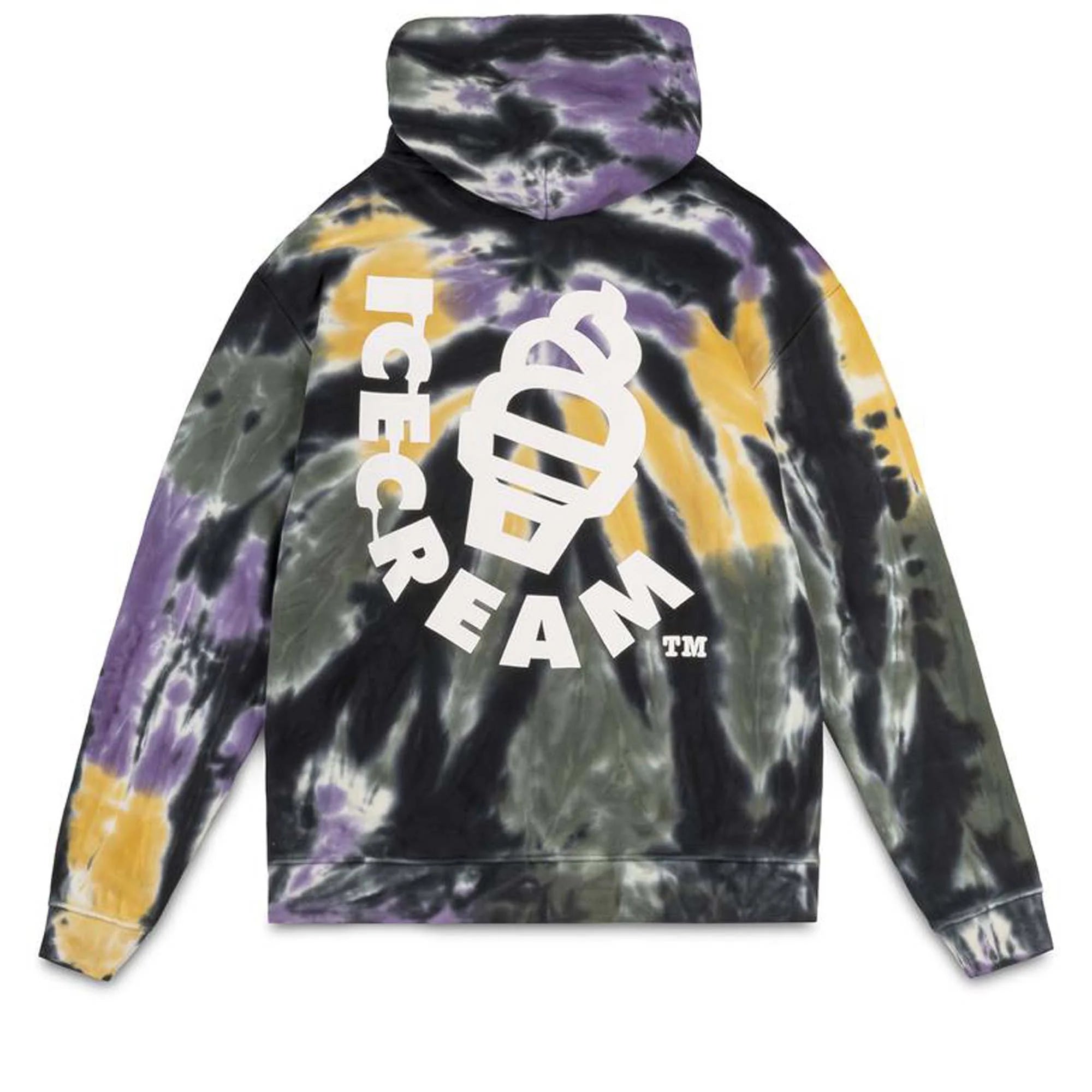 ICE CREAM ERIKSON HOODIE - TIE DYE