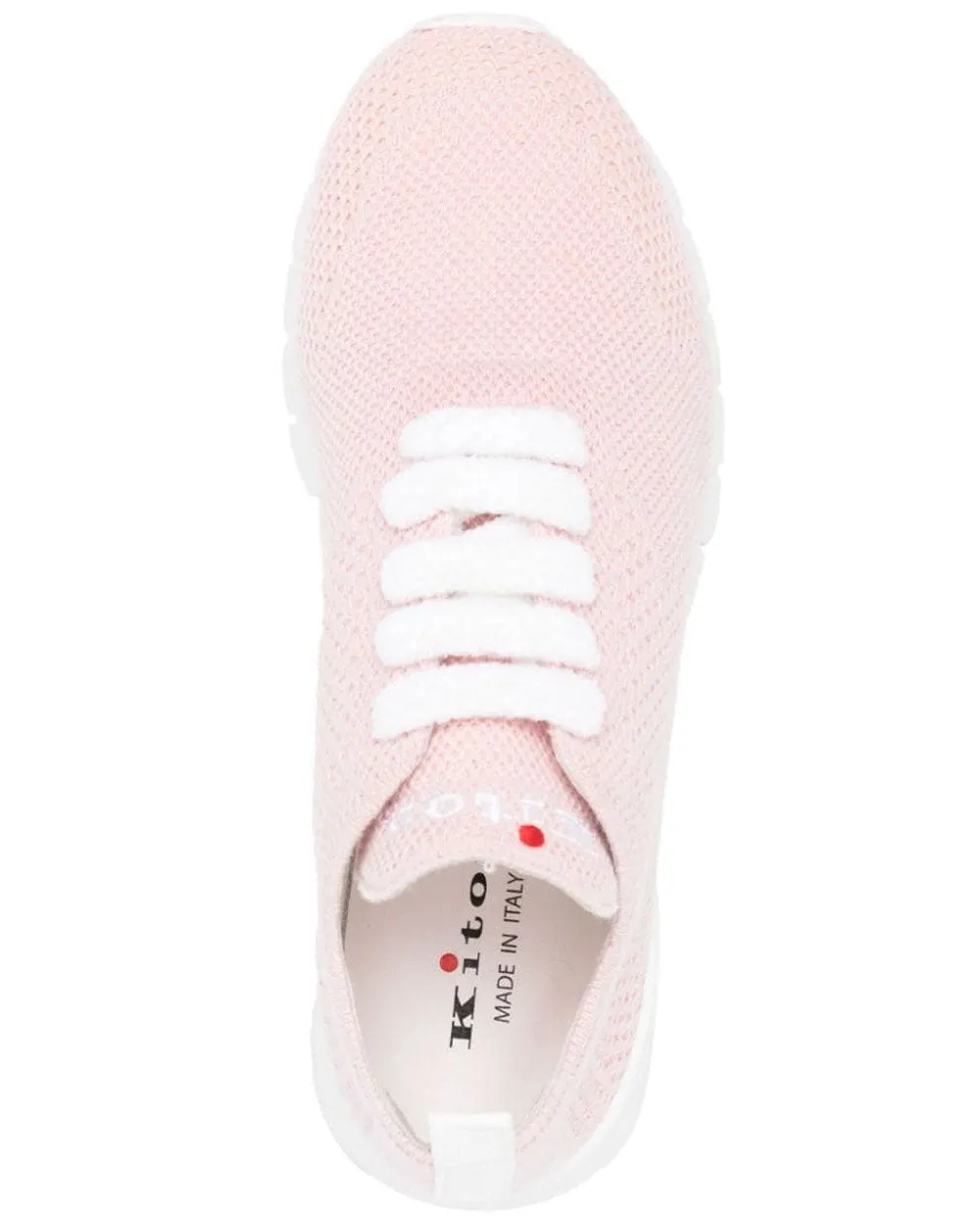 Knitted Cashmere Sneaker in Pink