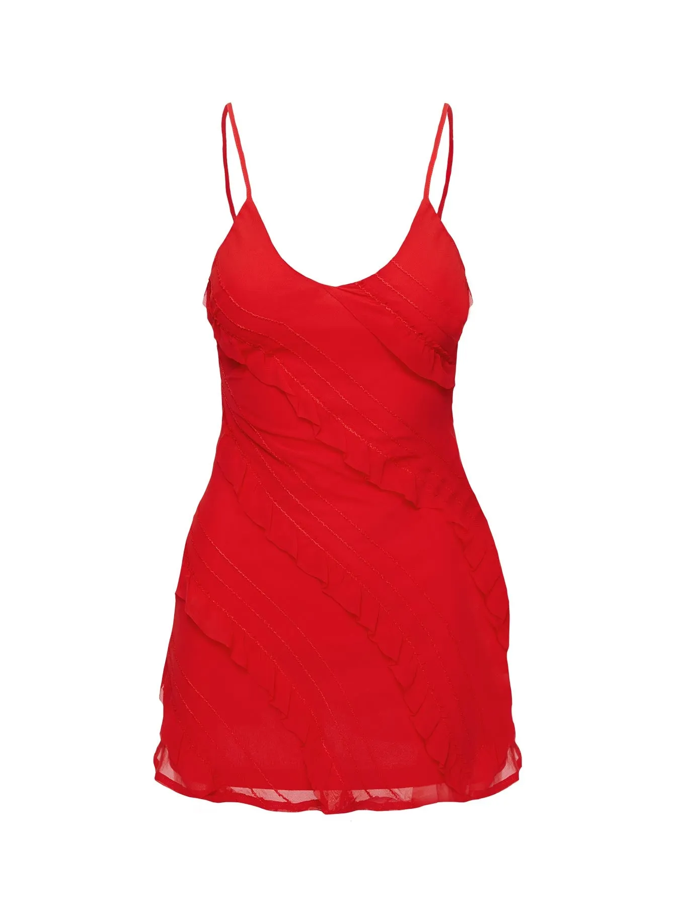 Lars Mini Dress Red