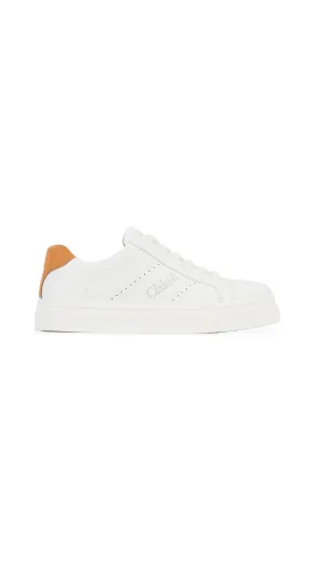 Lauren Sneaker - White/Safari Brown