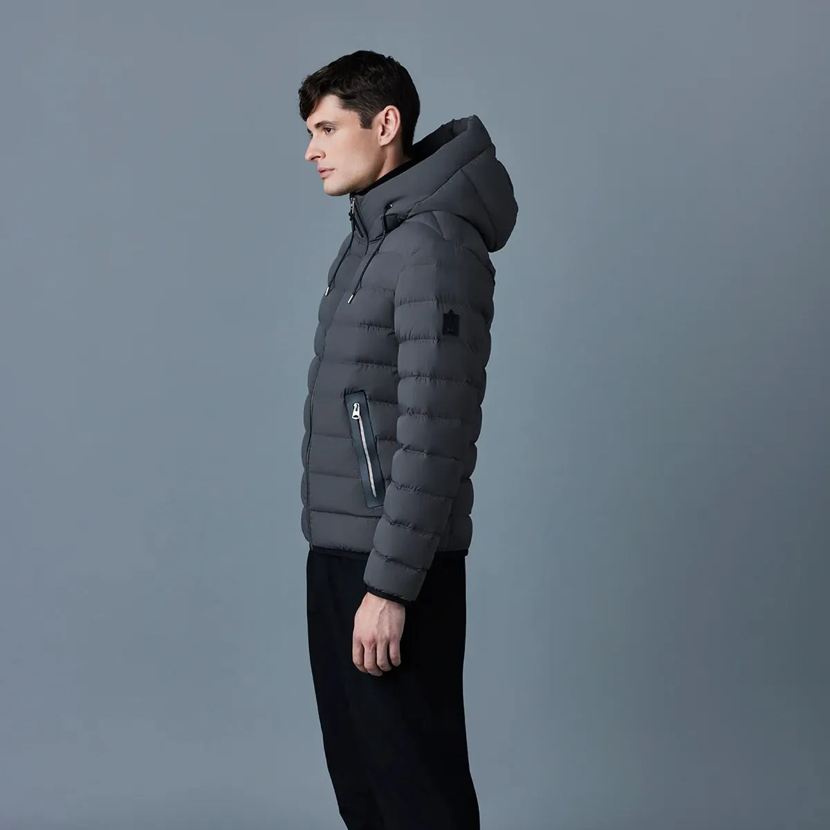 Mackage - Jack Hooded Down Jacket in Carbon