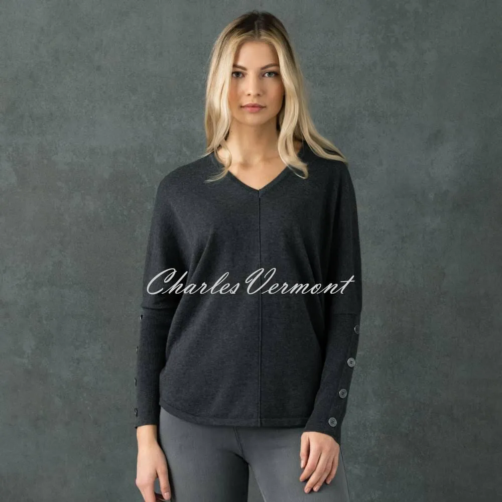 Marble Sweater - Style 6756-105 (Charcoal)