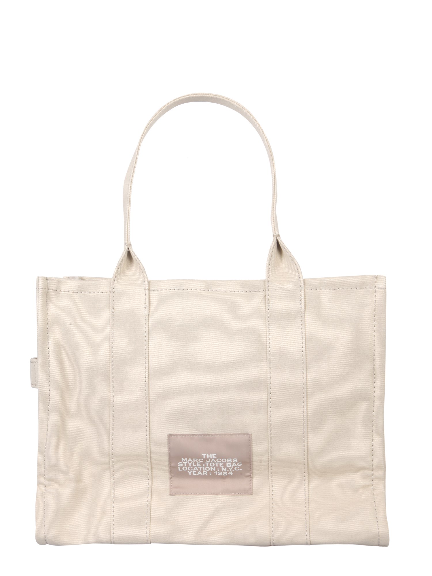 MARC JACOBS    LARGE COTTON CANVAS THE TOTE BAG