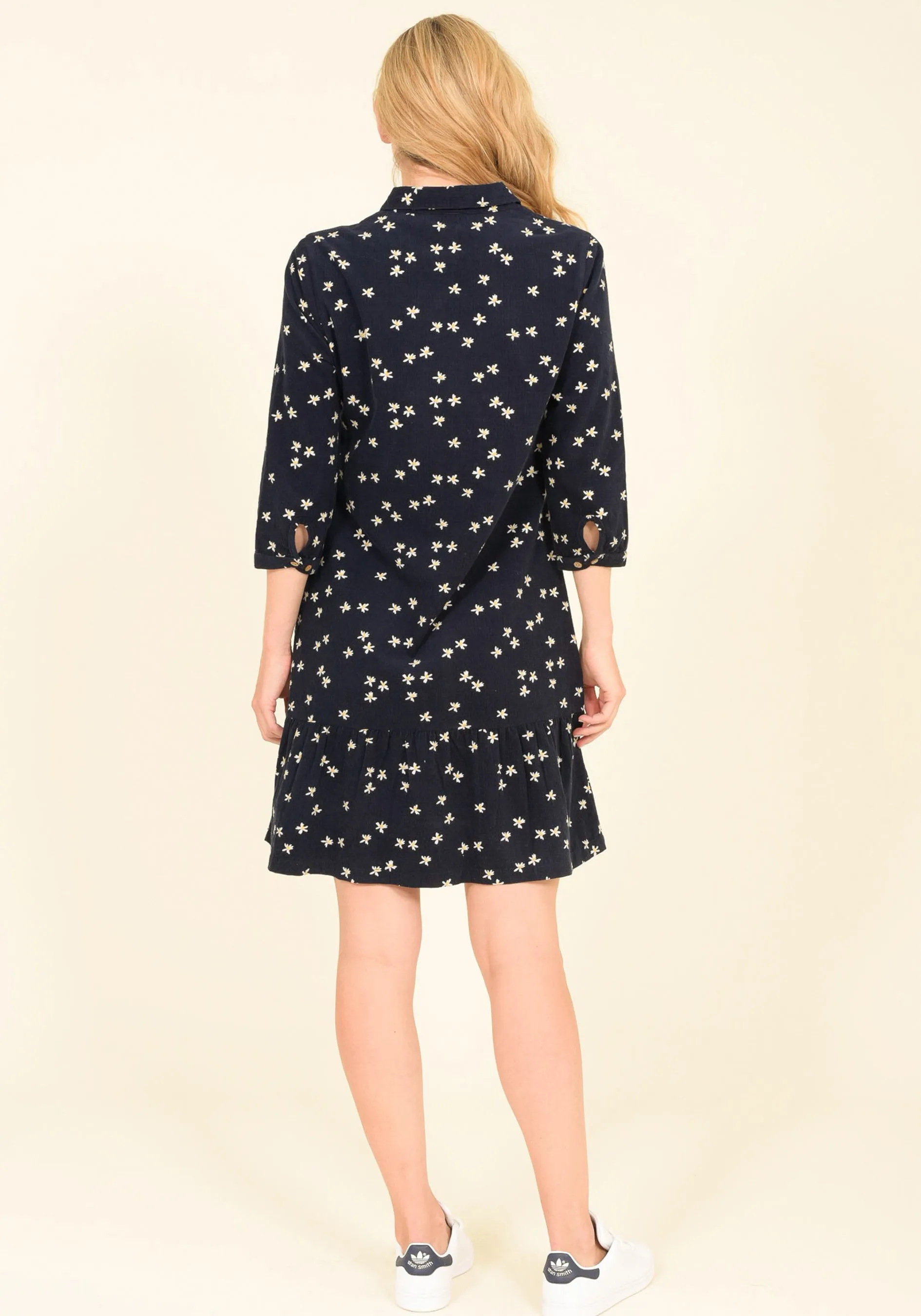 Maria Cord Shirt Dress