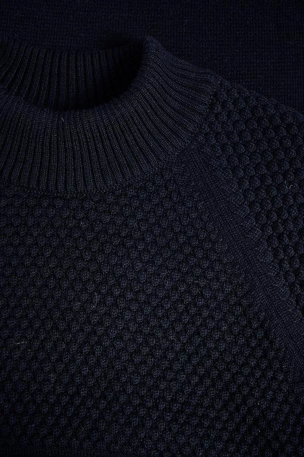 Matinique Magore Sweater in Dark Navy