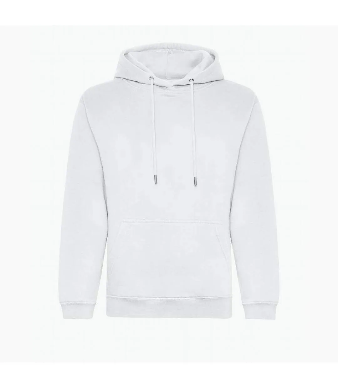 Mens organic hoodie arctic white Awdis