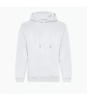 Mens organic hoodie arctic white Awdis