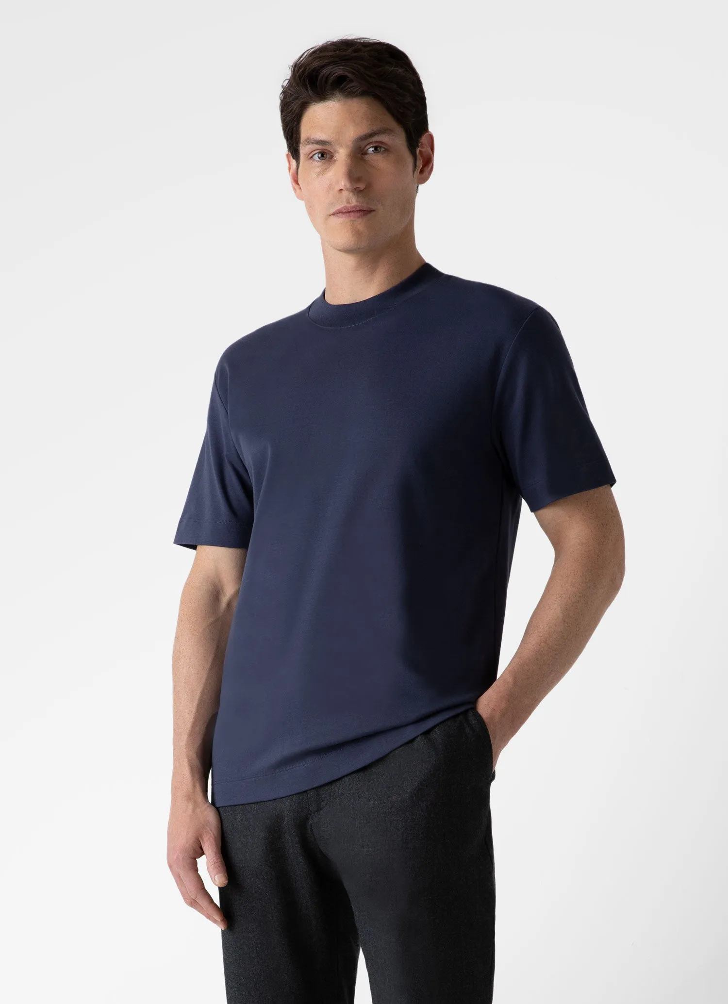 Men's Relaxed Fit Heavyweight T-shirt in Navy