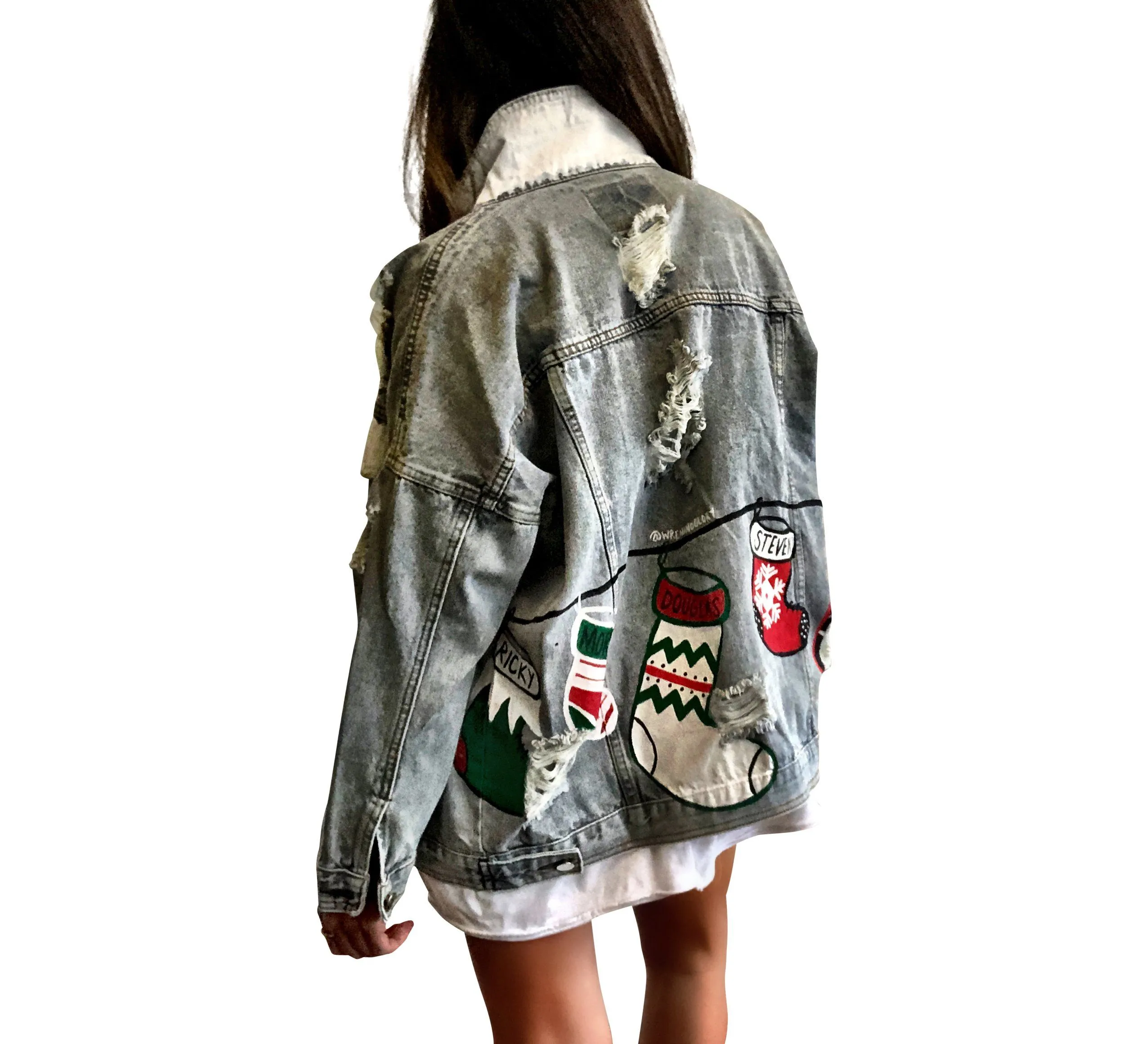 'MERRY MERRY' DENIM JACKET