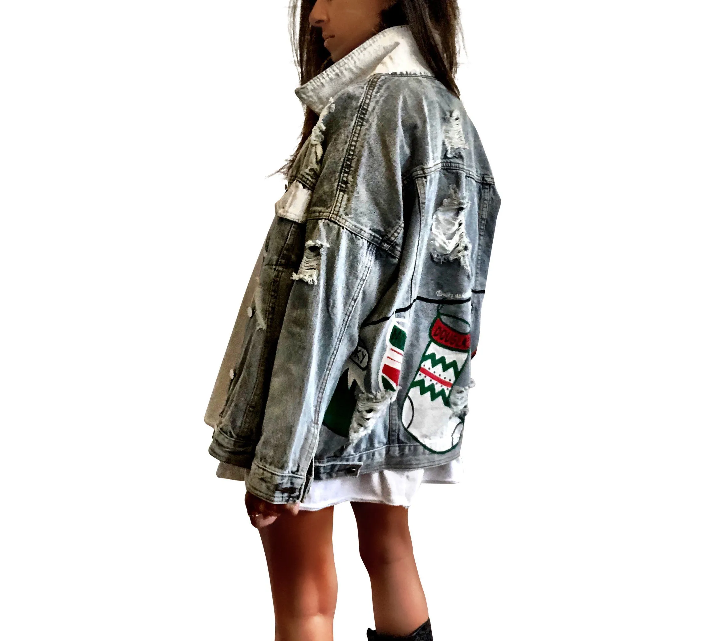 'MERRY MERRY' DENIM JACKET