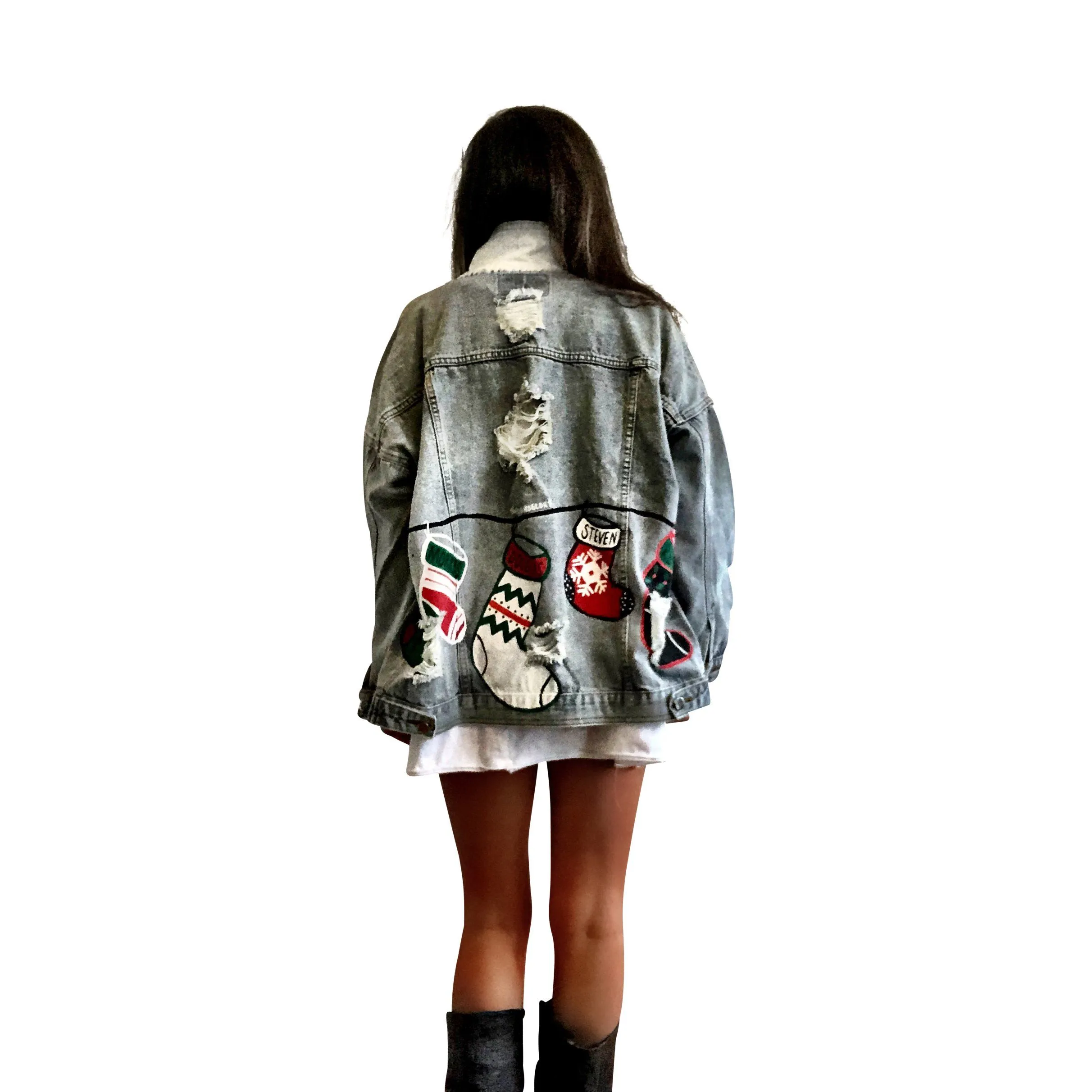 'MERRY MERRY' DENIM JACKET