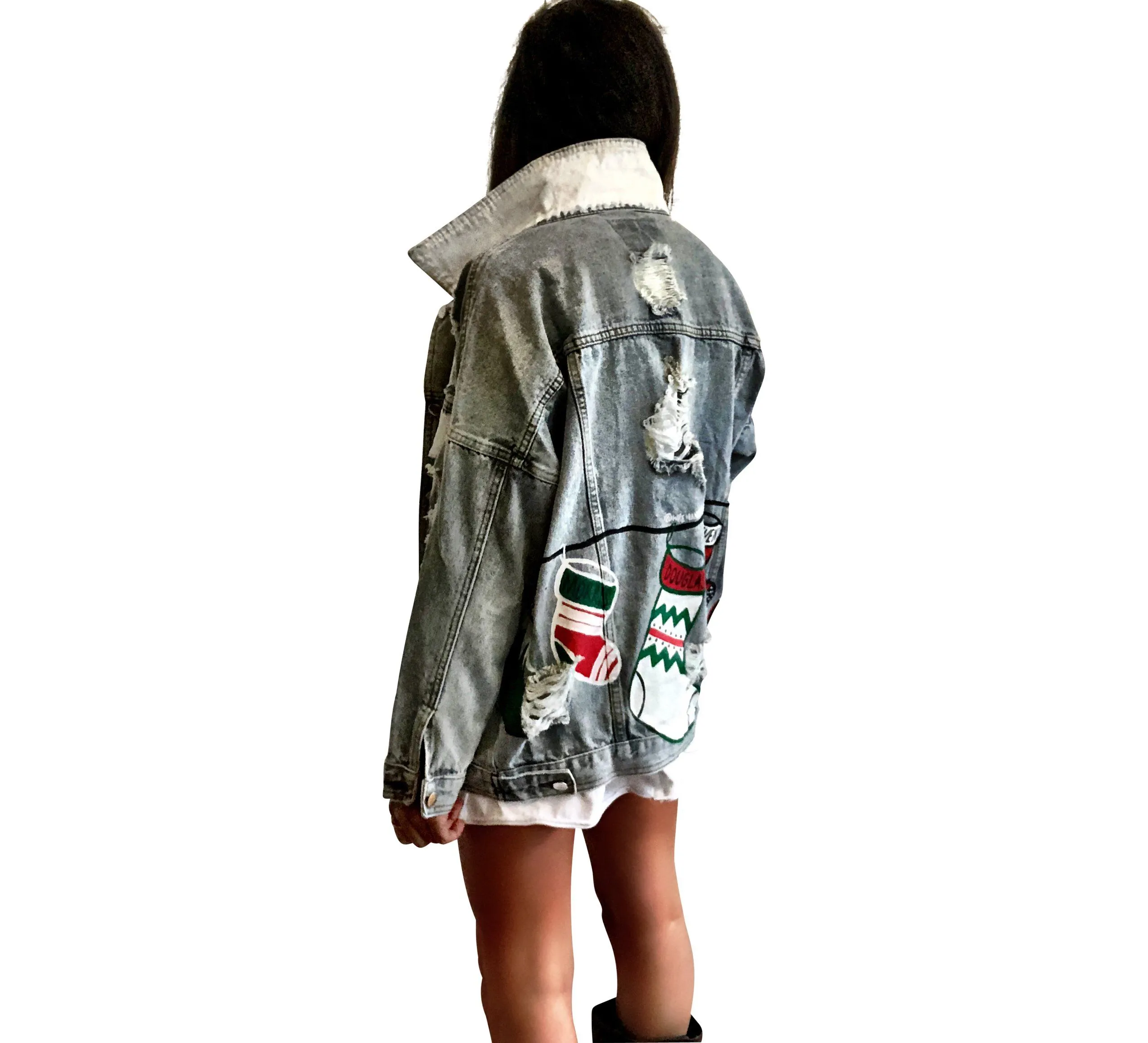 'MERRY MERRY' DENIM JACKET