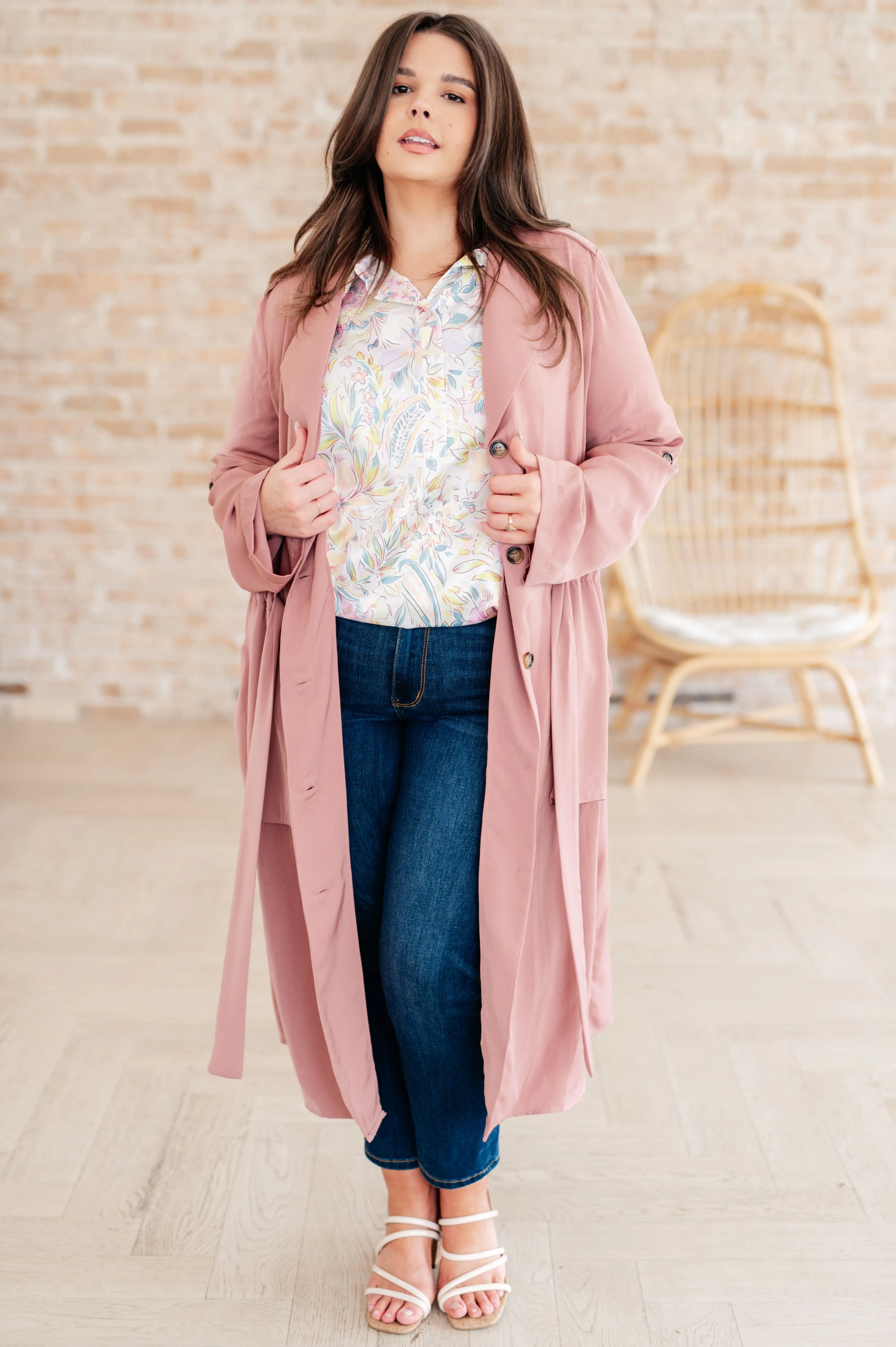 Milena Jacket in Dusty Mauve