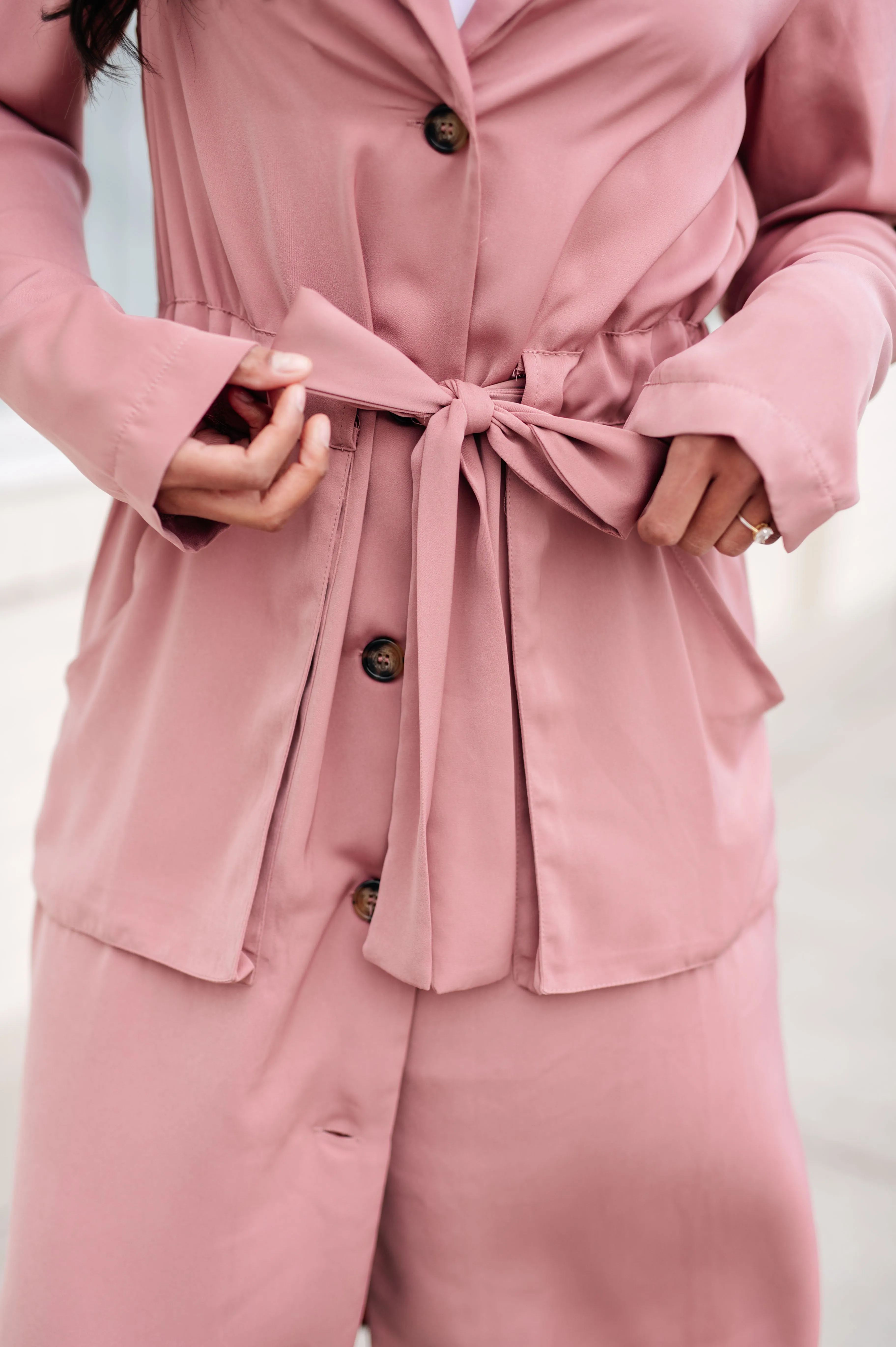 Milena Jacket in Dusty Mauve