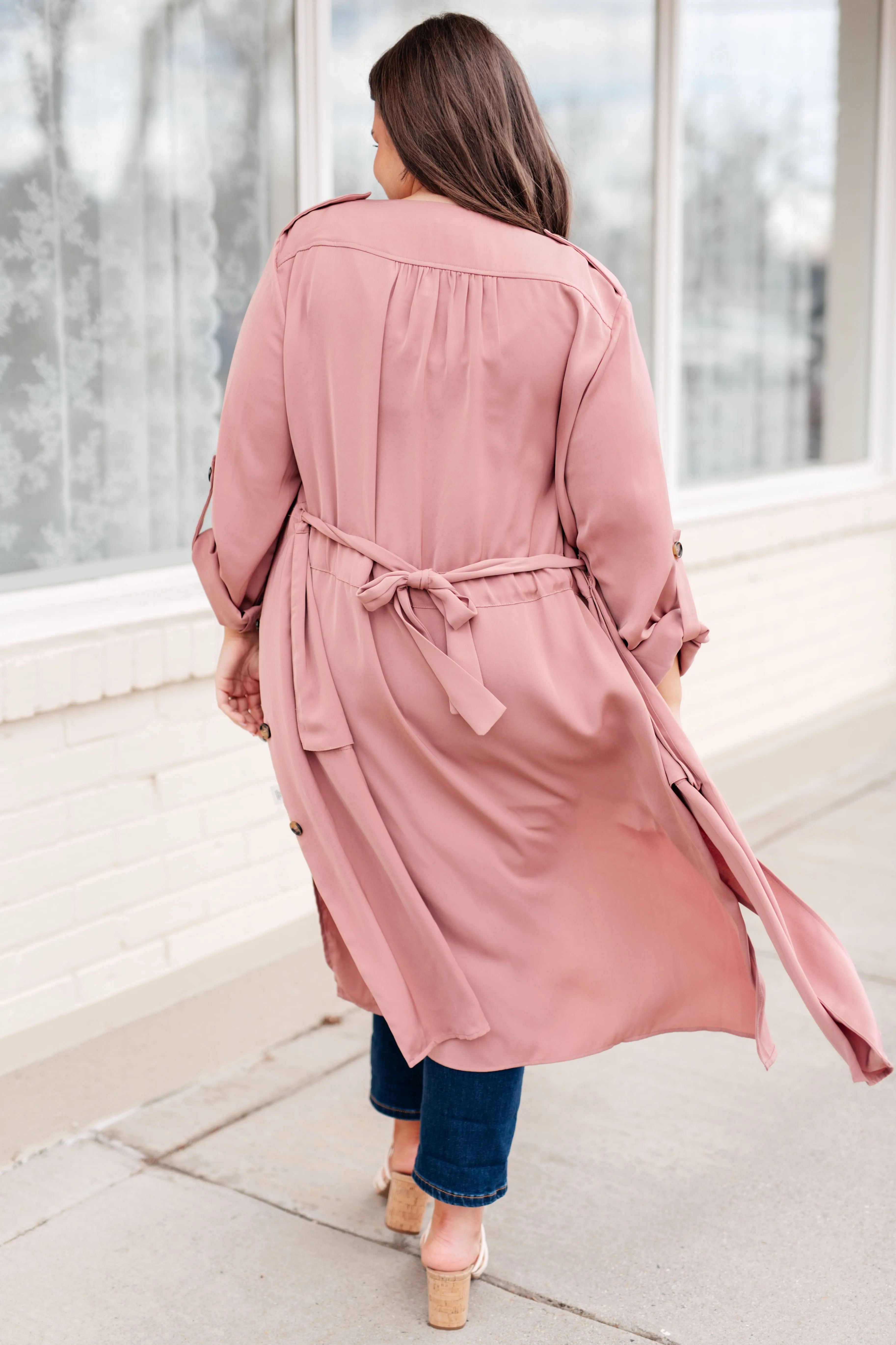 Milena Jacket in Dusty Mauve