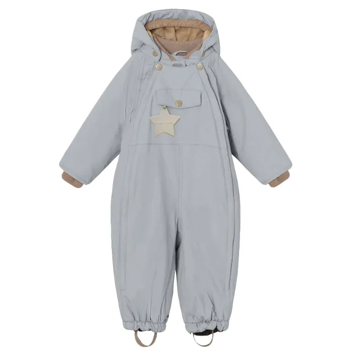 Mini A Ture Baby And Child Wisti Snowsuit Quarry Blue Grey