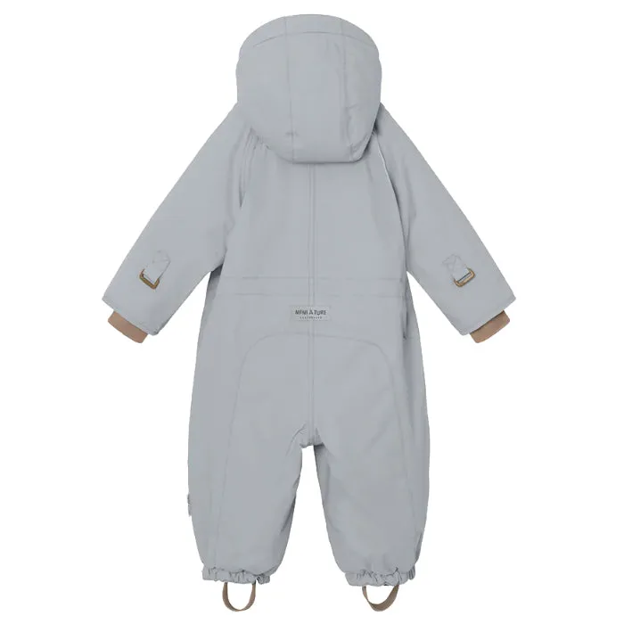 Mini A Ture Baby And Child Wisti Snowsuit Quarry Blue Grey