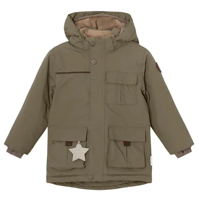 Mini A Ture Child Kastor Winter Jacket Military Green