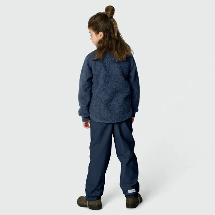 Mini A Ture Child Saleh Teddyfleece Jacket Ombre Blue