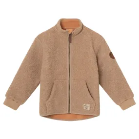 Mini A Ture Child Saleh Teddyfleece Jacket Savannah Tan