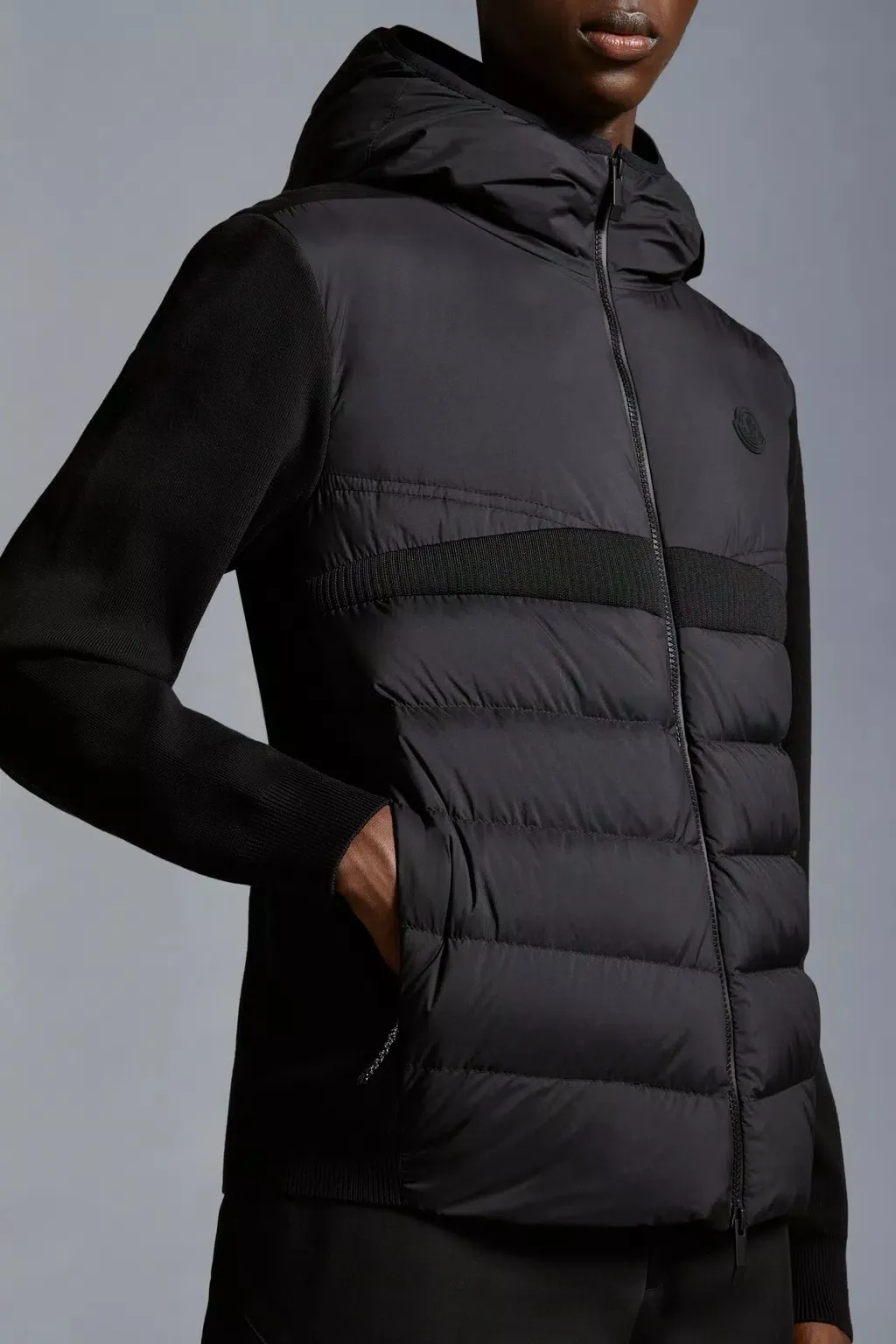 MONCLER  |Padded Cotton Zip-Up Hoodie