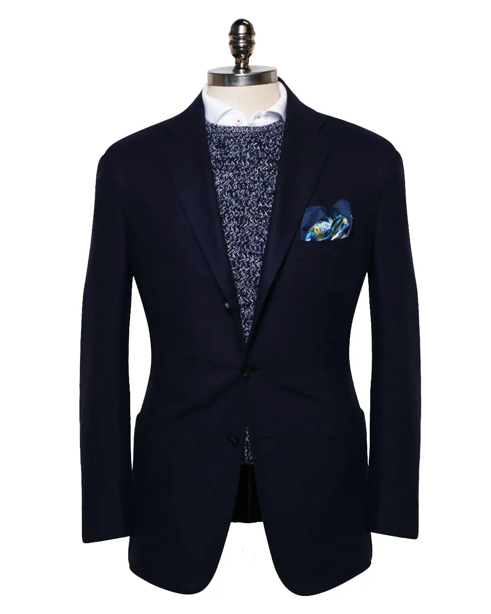 Navy Jersey Stretch Sportcoat