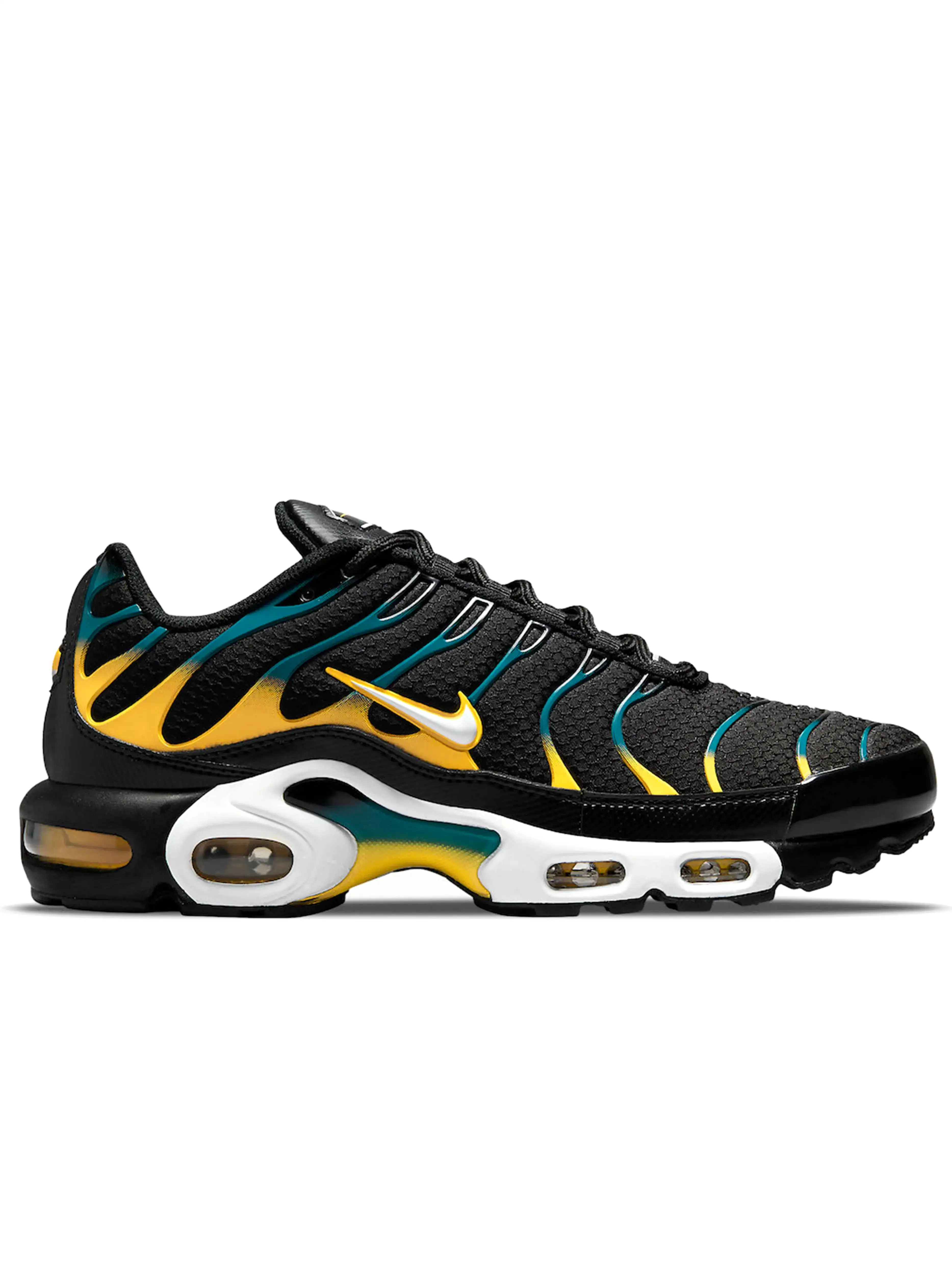 Nike Air Max Plus Black Teal Yellow