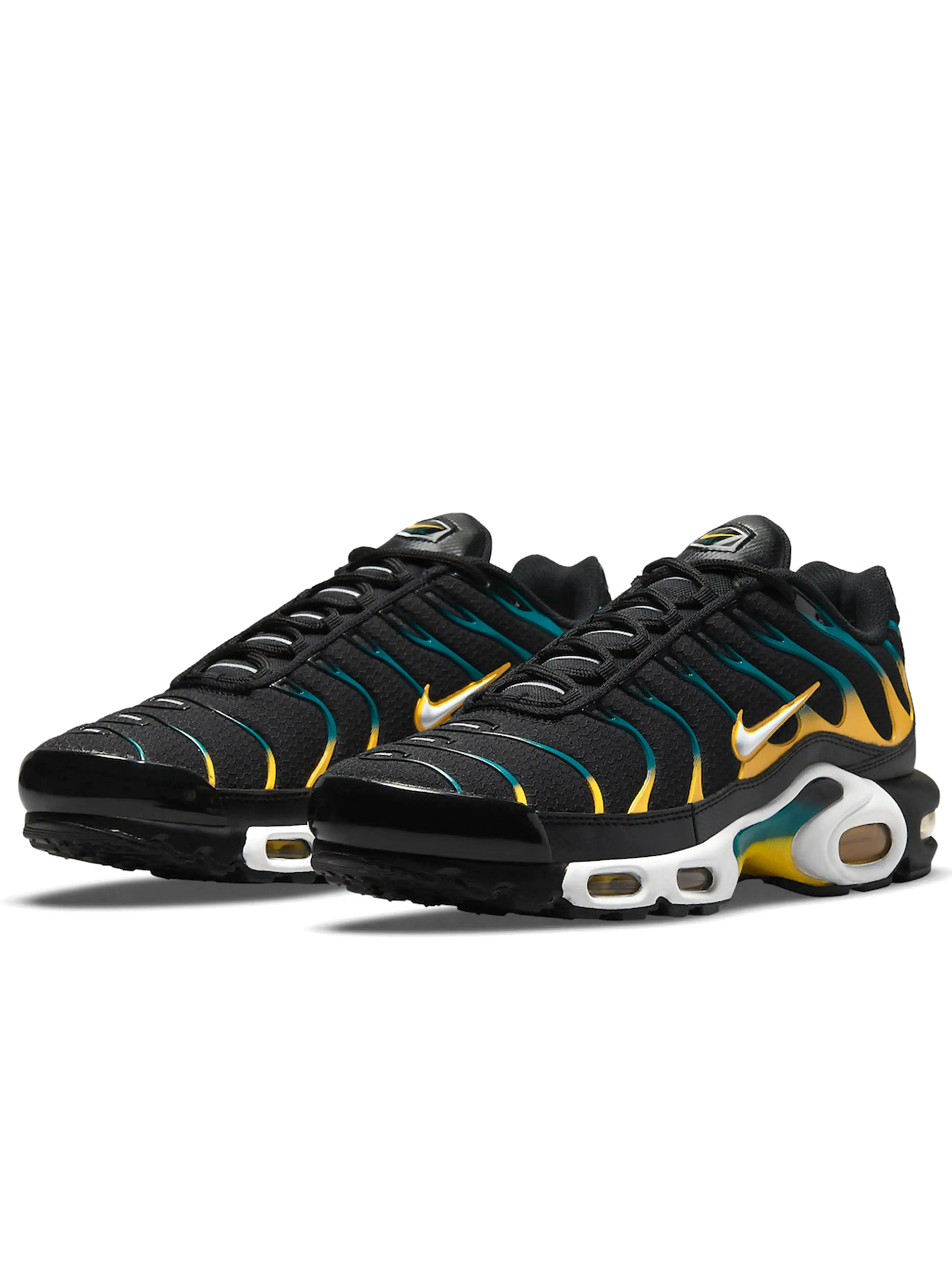 Nike Air Max Plus Black Teal Yellow