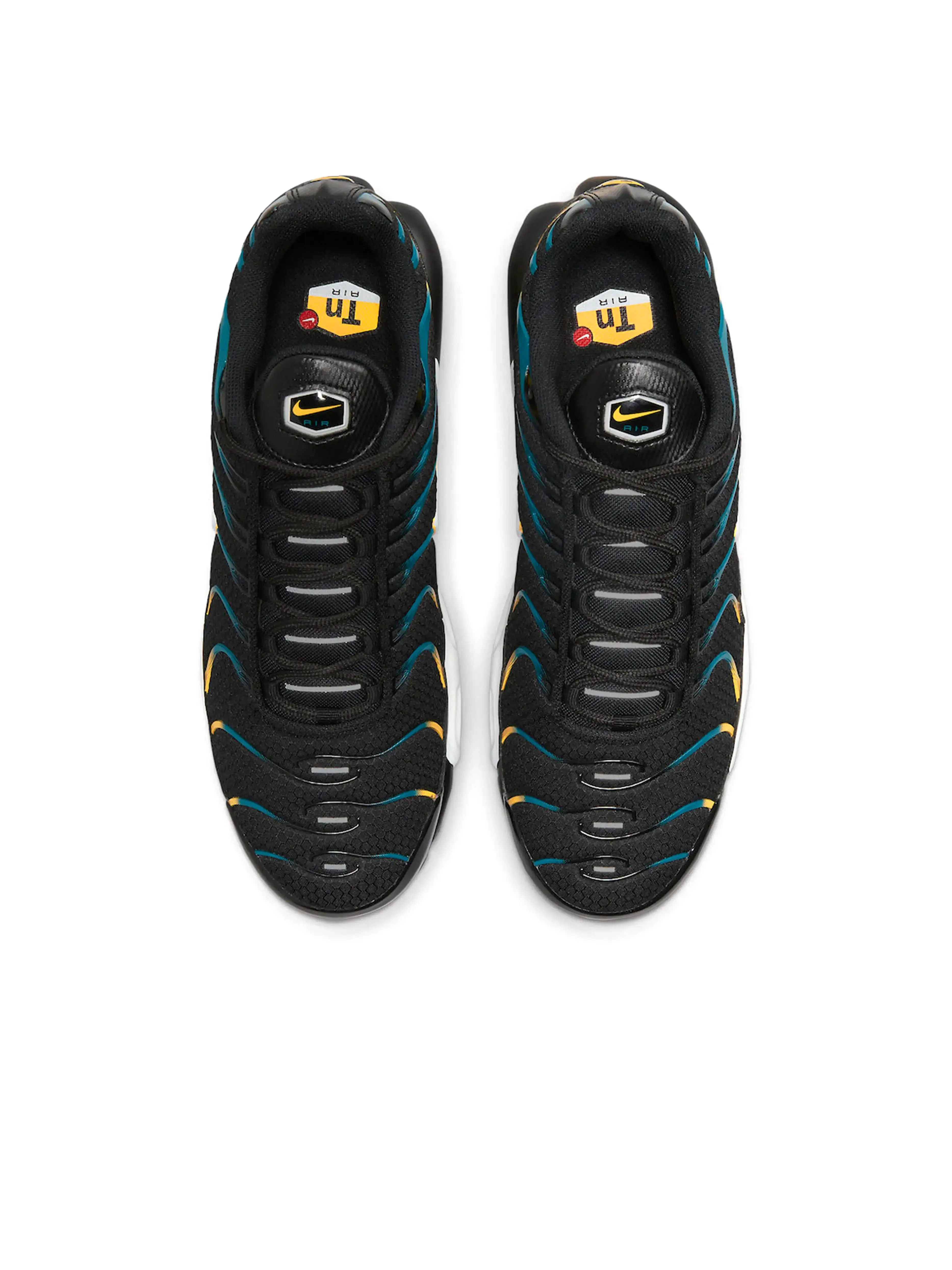 Nike Air Max Plus Black Teal Yellow