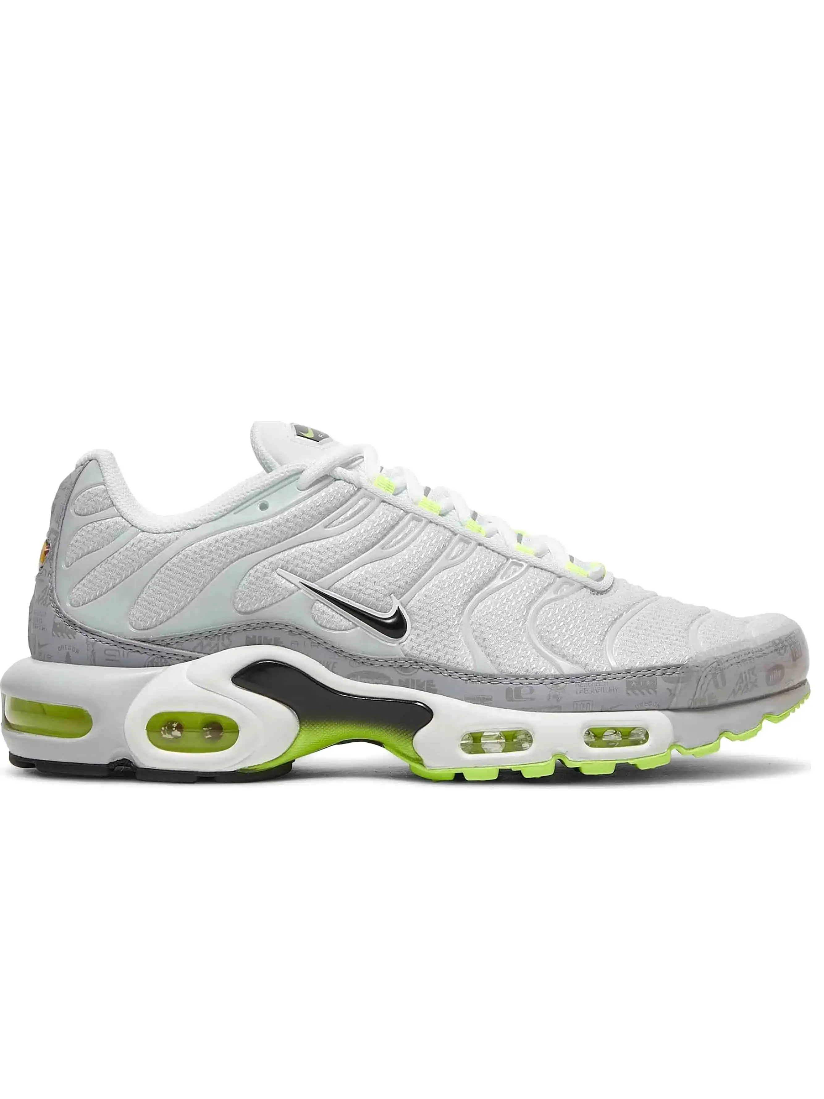 Nike Air Max Plus Tn Platinum Grey Reflective Logos