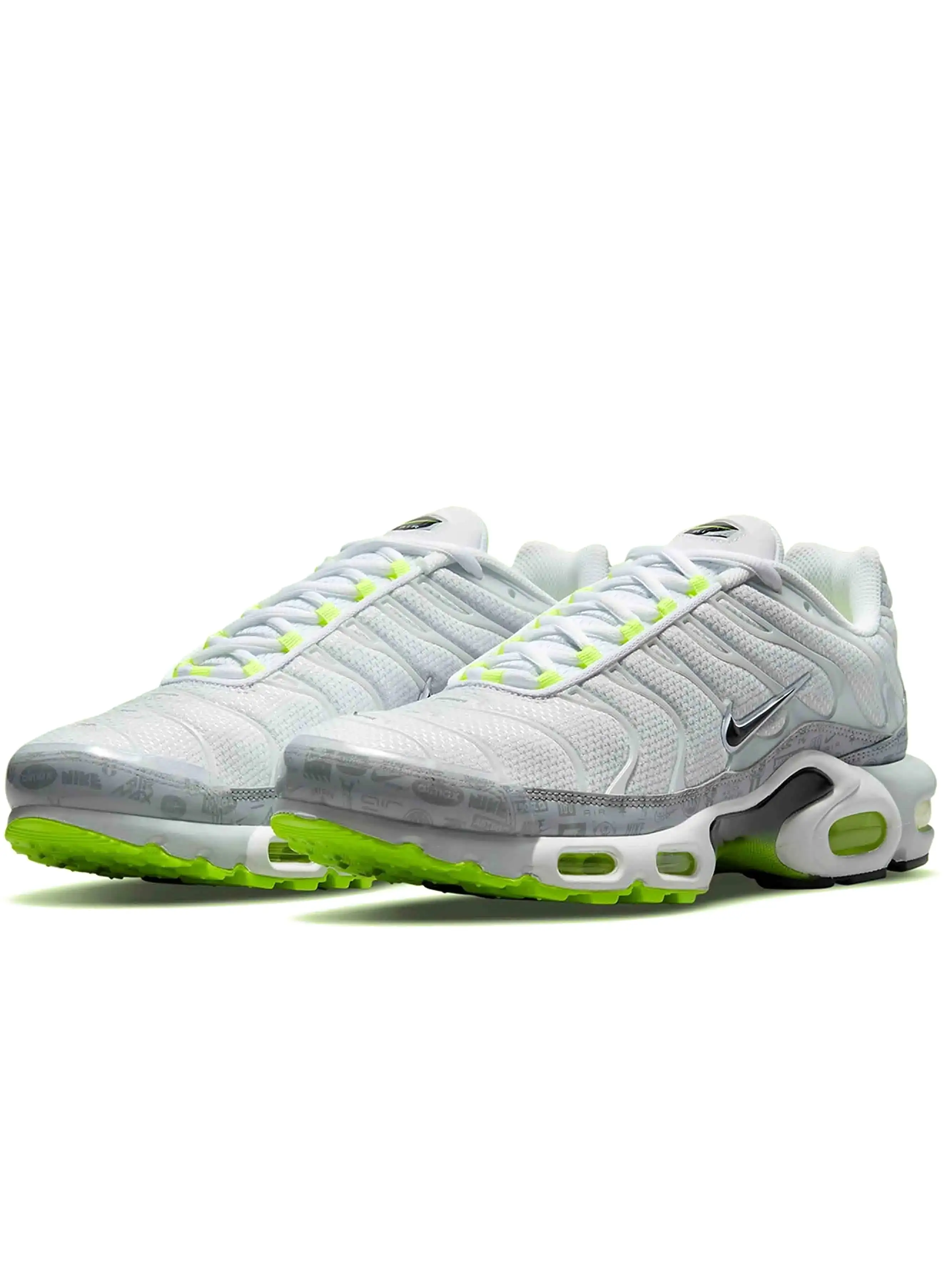 Nike Air Max Plus Tn Platinum Grey Reflective Logos