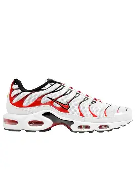 Nike Air Max Plus TN White University Red