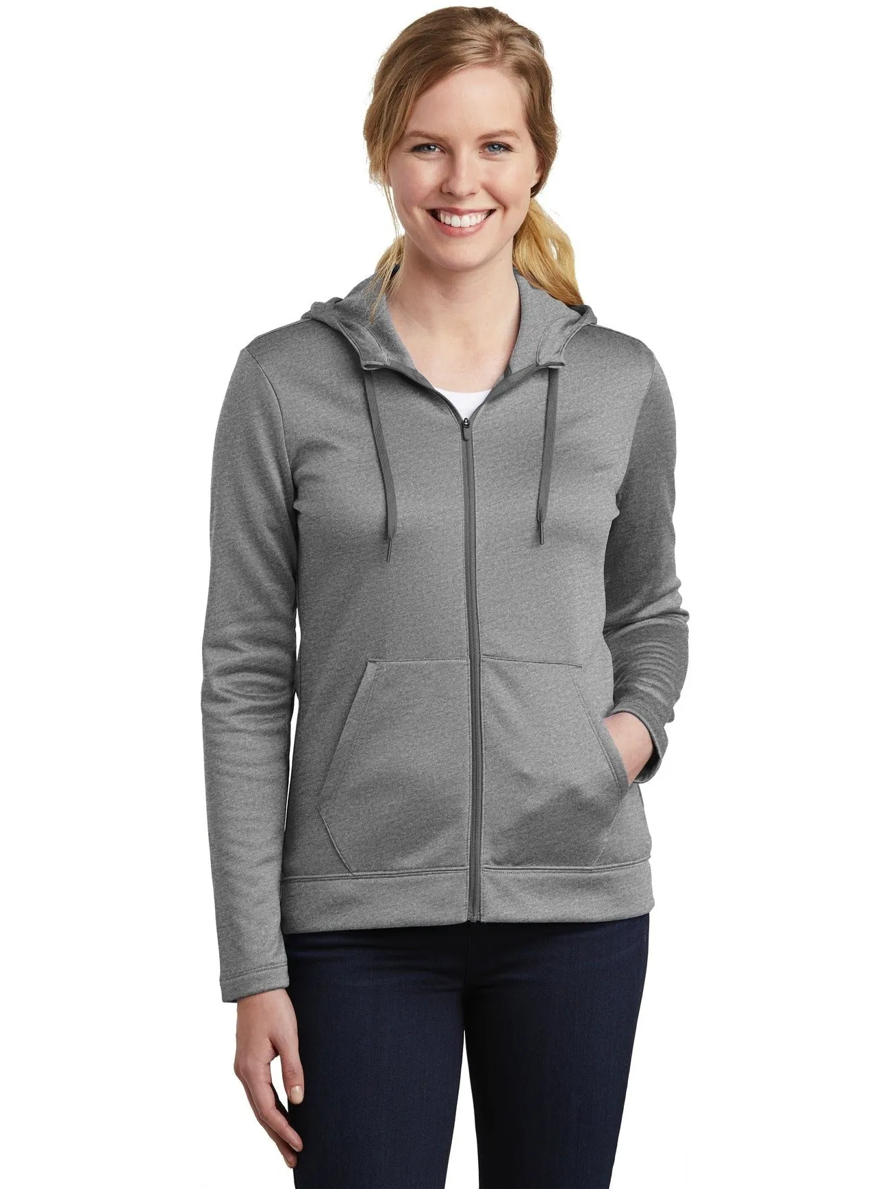 NIKE Ladies Therma-FIT Full-Zip Fleece Hoodie