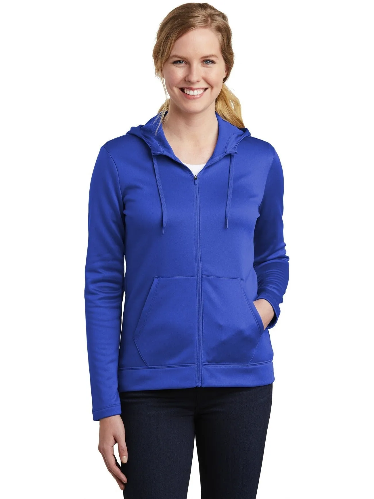 NIKE Ladies Therma-FIT Full-Zip Fleece Hoodie