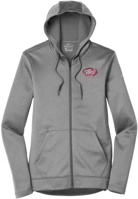 NIKE Ladies Therma-FIT Full-Zip Fleece Hoodie