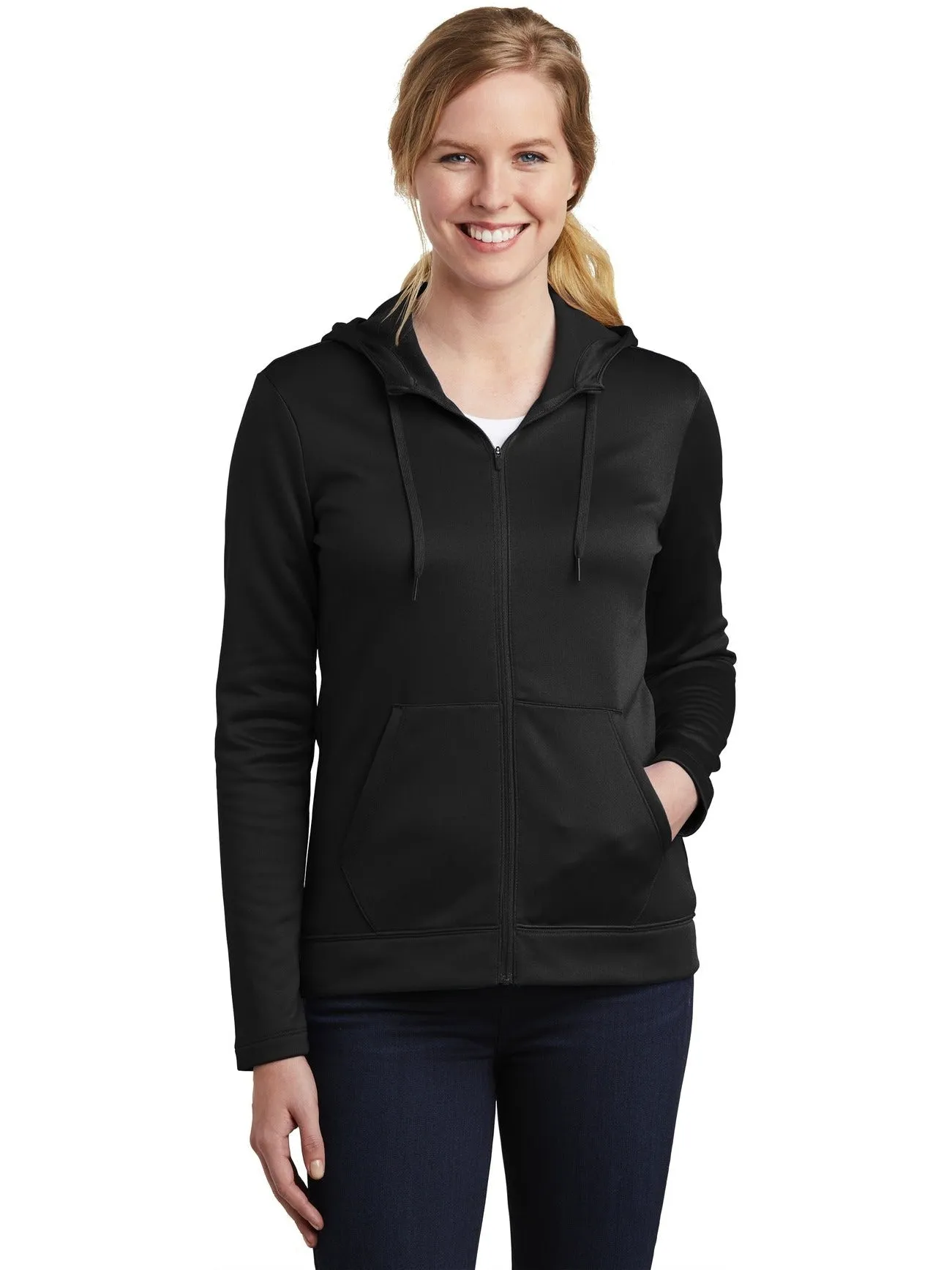 NIKE Ladies Therma-FIT Full-Zip Fleece Hoodie