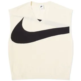 Nike Swoosh Sweater VestCoconut Milk & Black