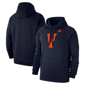 Nike Virginia Cavaliers Navy Vintage Club Fleece Pullover Hoodie