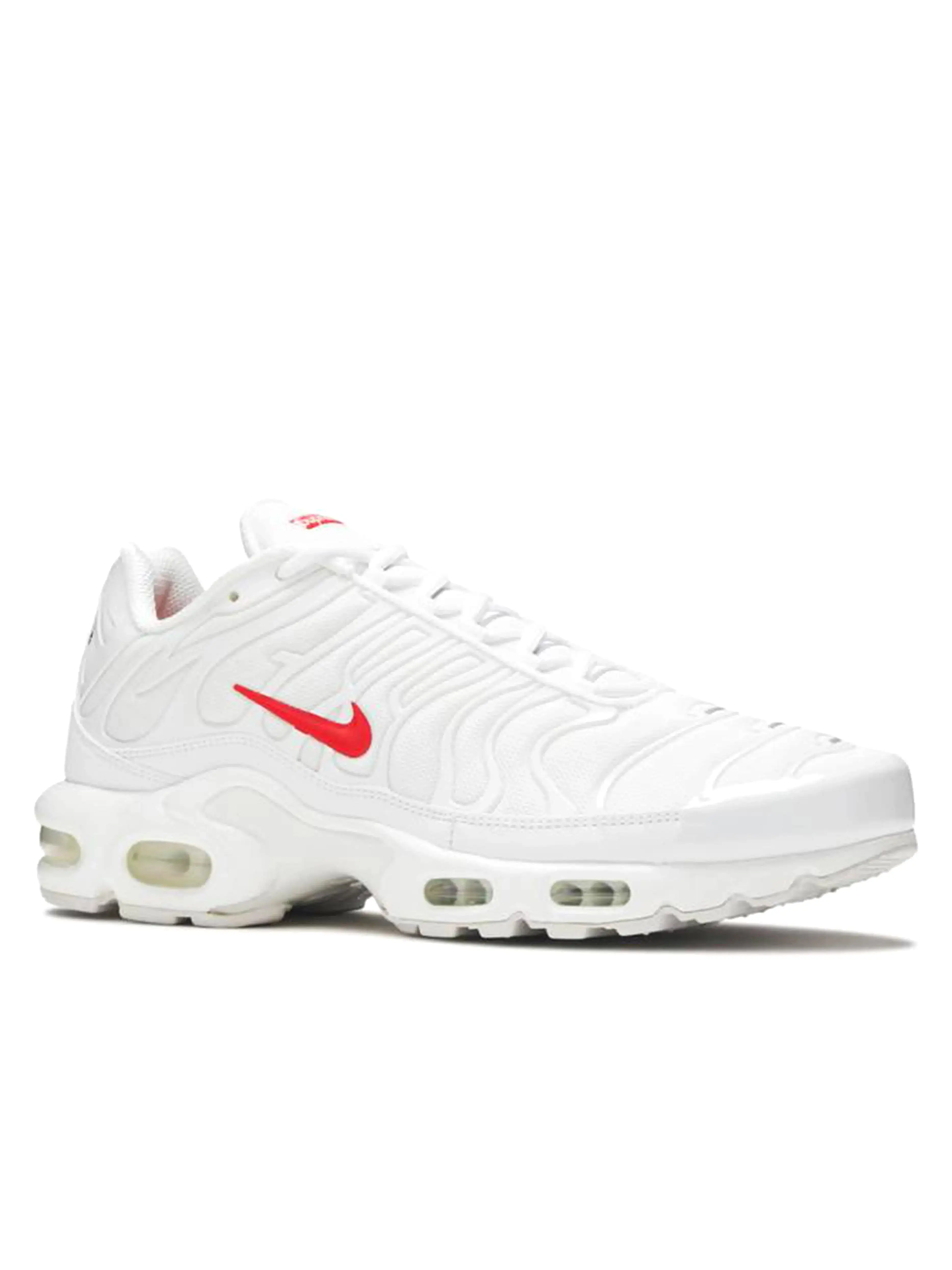 Nike X Supreme Air Max Plus TN White