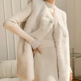 NINA FAUX FUR VEST