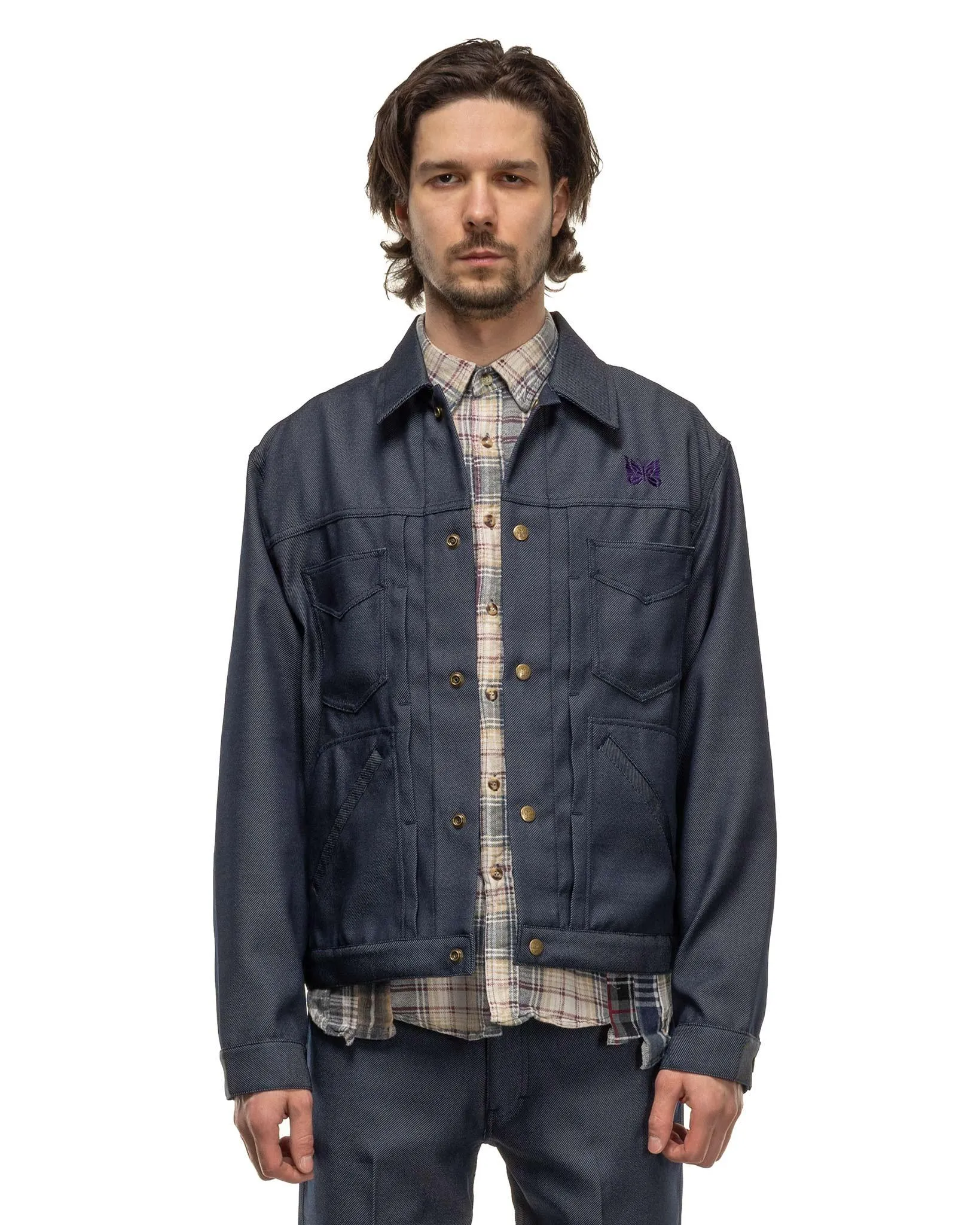 Penny Jean Jacket - Poly Twill Navy