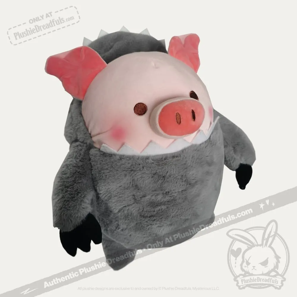 Plushie Dreadfuls -  Hammibal Lecter - Plush Pig Stuffed Animal