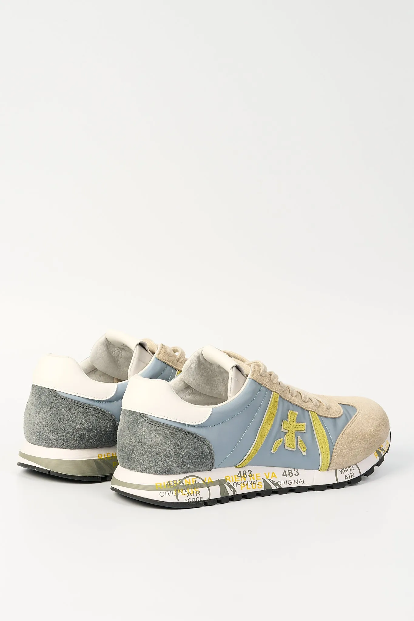 Premiata Sneaker Azzurro/verde Uomo