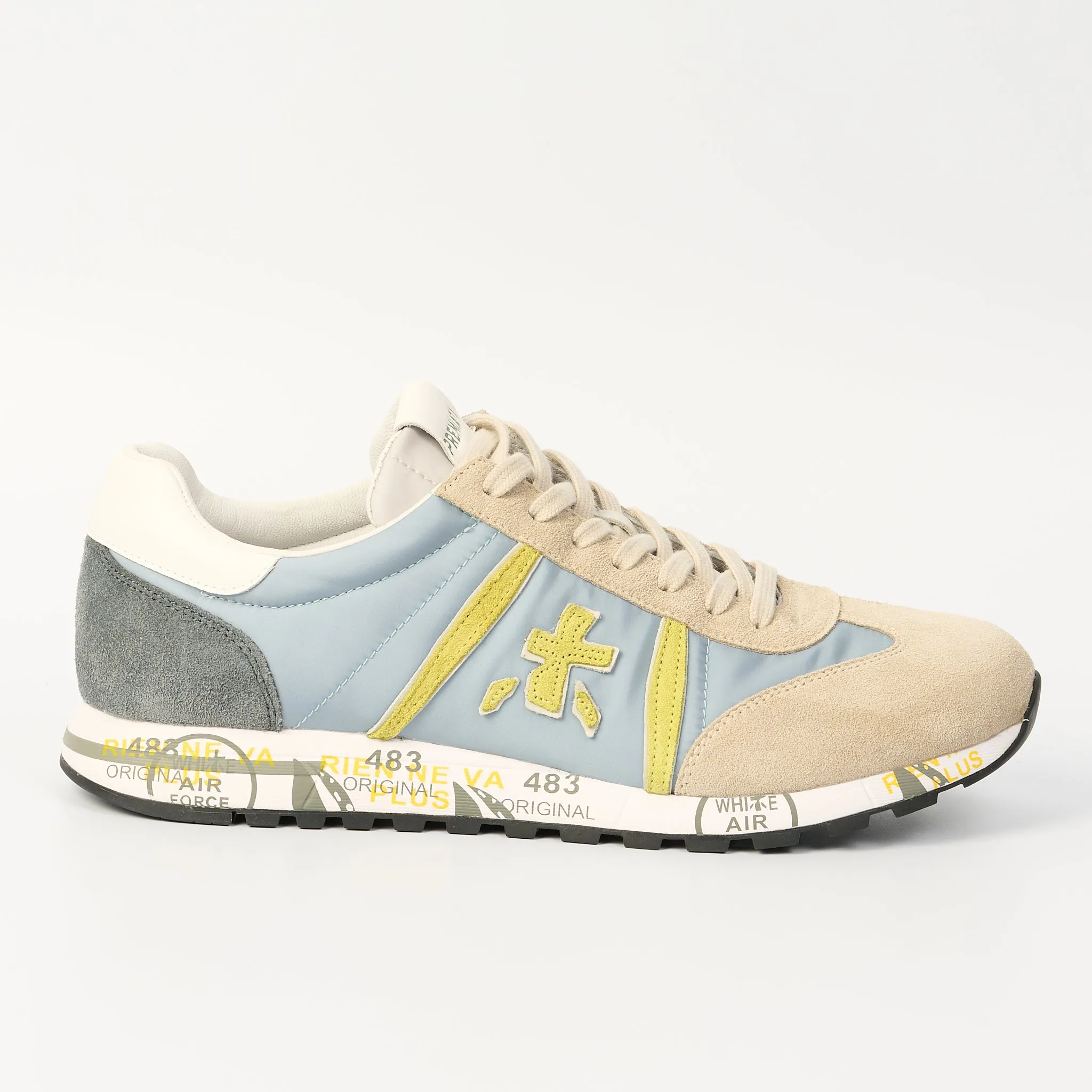 Premiata Sneaker Azzurro/verde Uomo