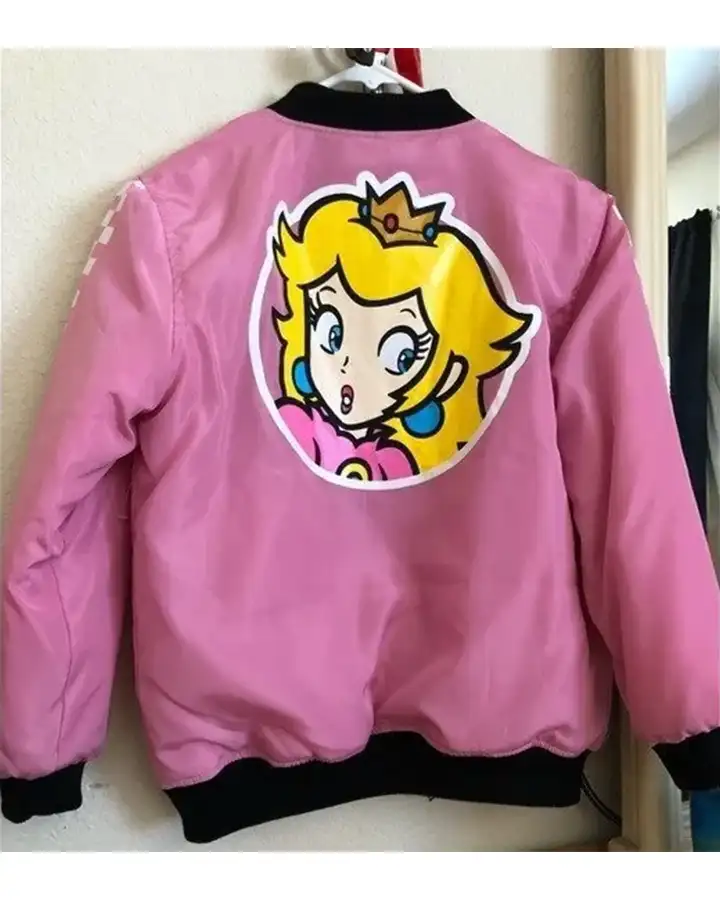 Princess Peach Bomber Jacket