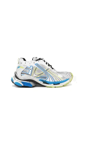 Runner Sneaker - White/Yellow/Blue