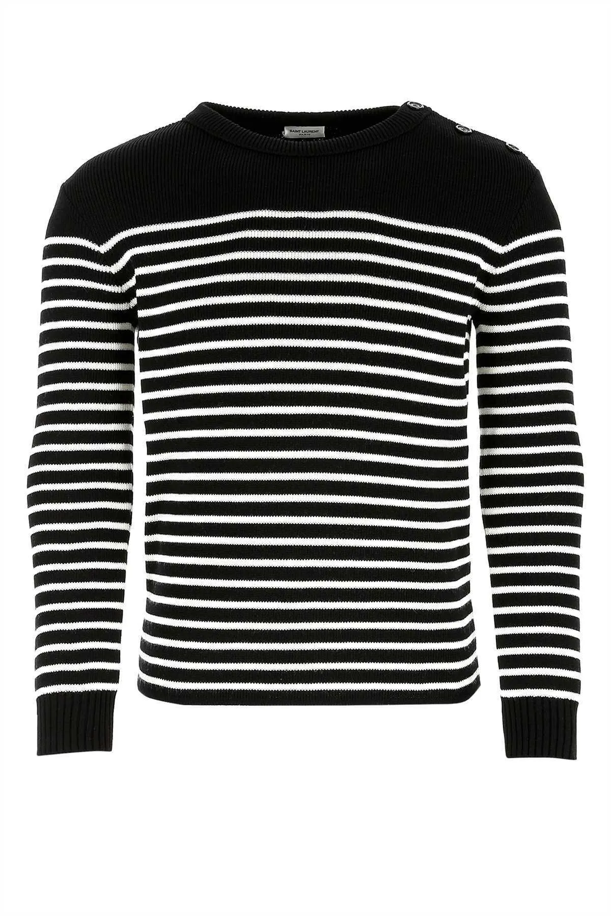 Saint Laurent  |WOOL AND COTTON SWEATER