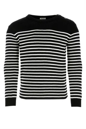 Saint Laurent  |WOOL AND COTTON SWEATER