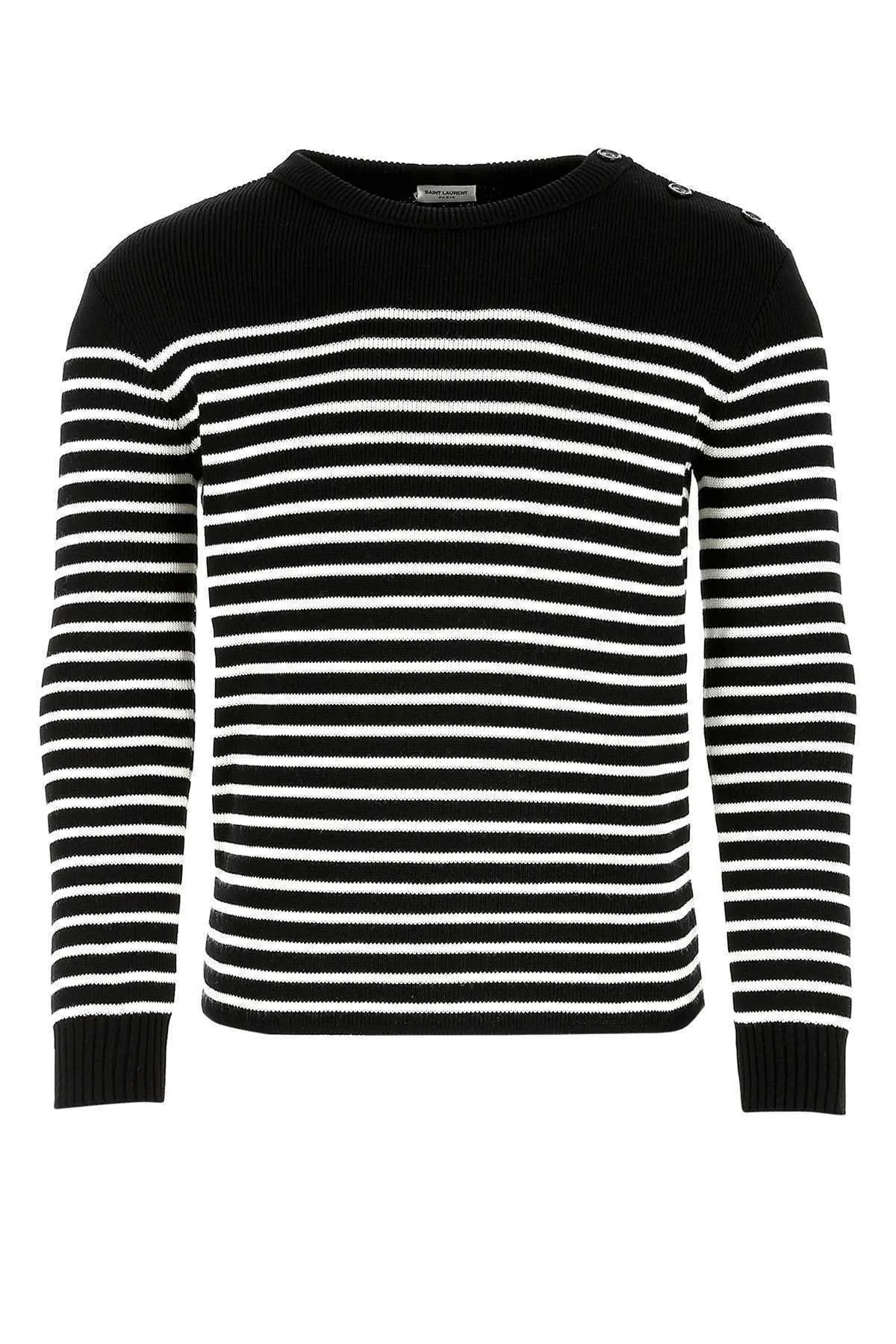 Saint Laurent  |WOOL AND COTTON SWEATER